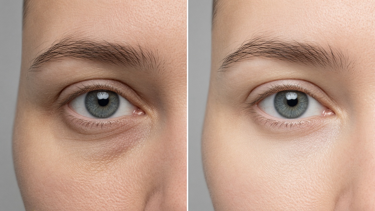 Peptide eye contour